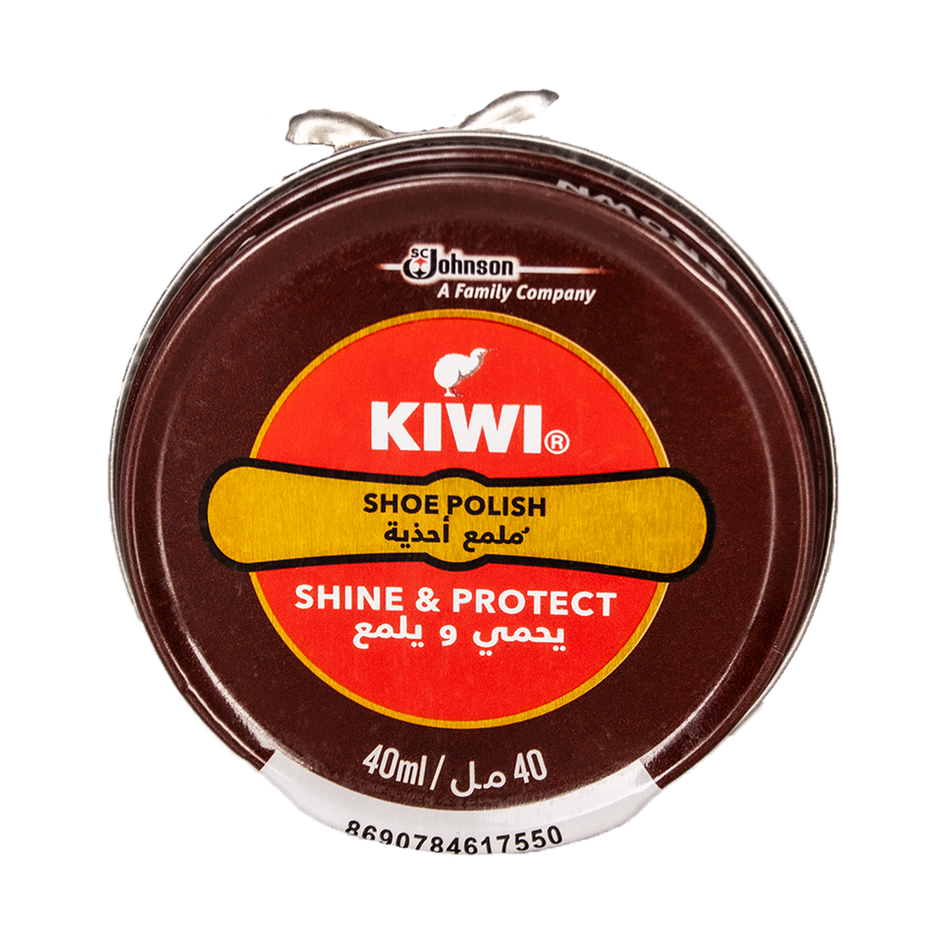 Kiwi Shoe Polish 40ml - Brown