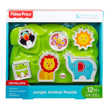 Load image into Gallery viewer, Fisher Price Jungle Animal Puzzle
