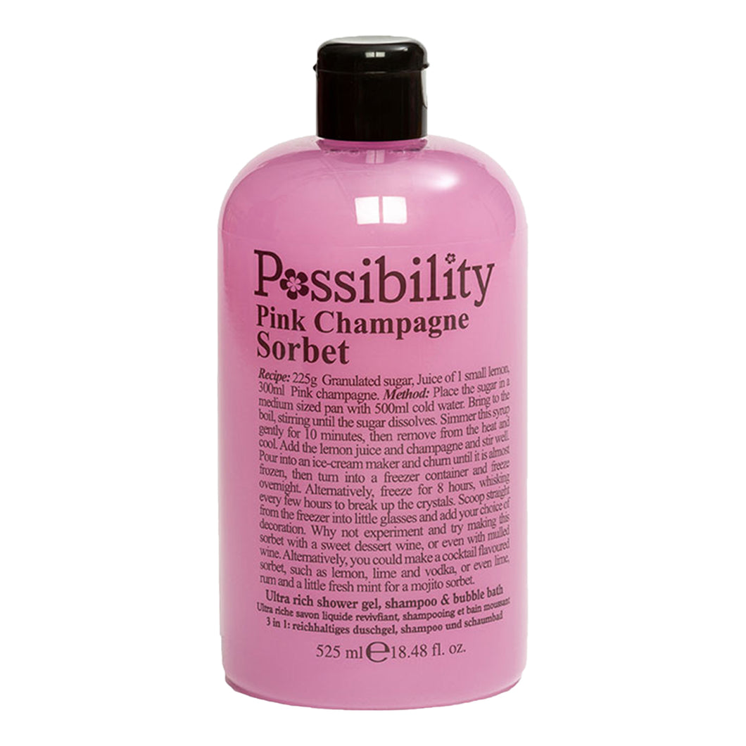3in1 Possibility Pink Champagne Sorbet 525ml