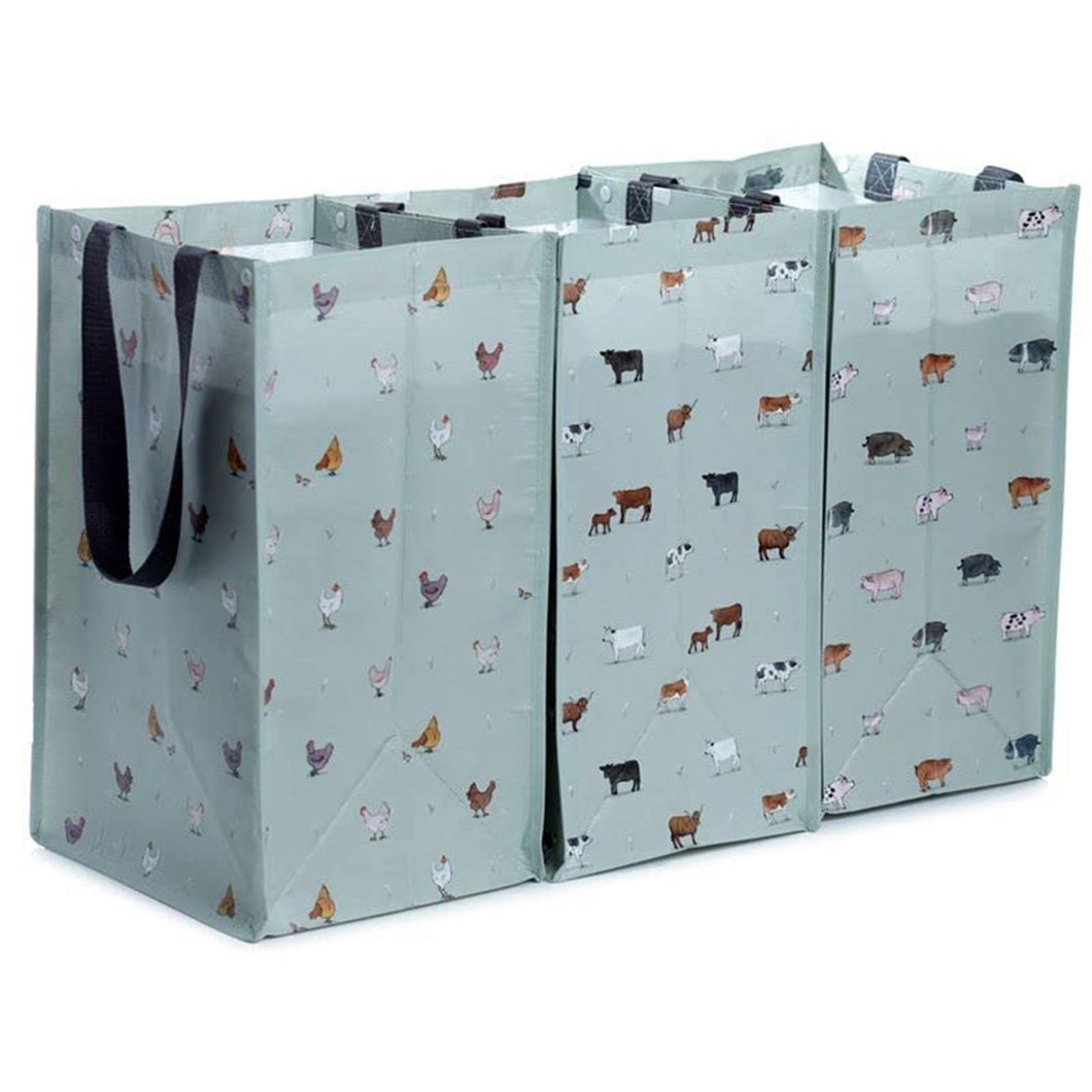 Laundry Storage Bag Willow Farm 3 Pack
