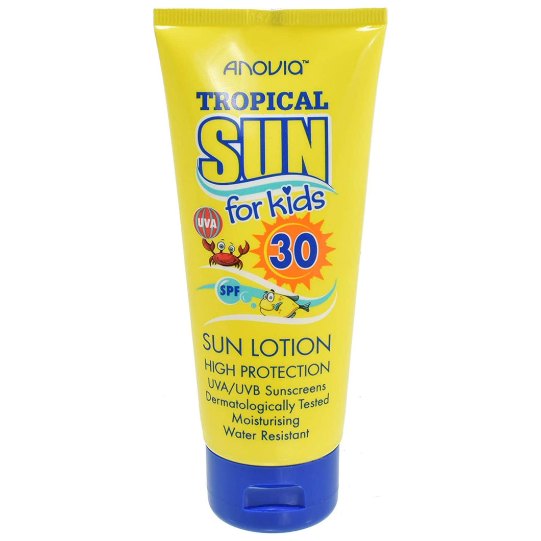 Avonia Tropical Sun Lotion For Kids SPF 30 65ml