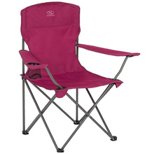 Load image into Gallery viewer, Highlander Edinburgh Berry Folding Camping Chair
