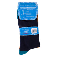 Load image into Gallery viewer, Men&#39;s Non-elastic Socks 3 Pack Assorted