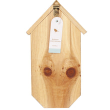 Load image into Gallery viewer, Wood &amp; Sea Grass Birdhouse 14x9x26cm