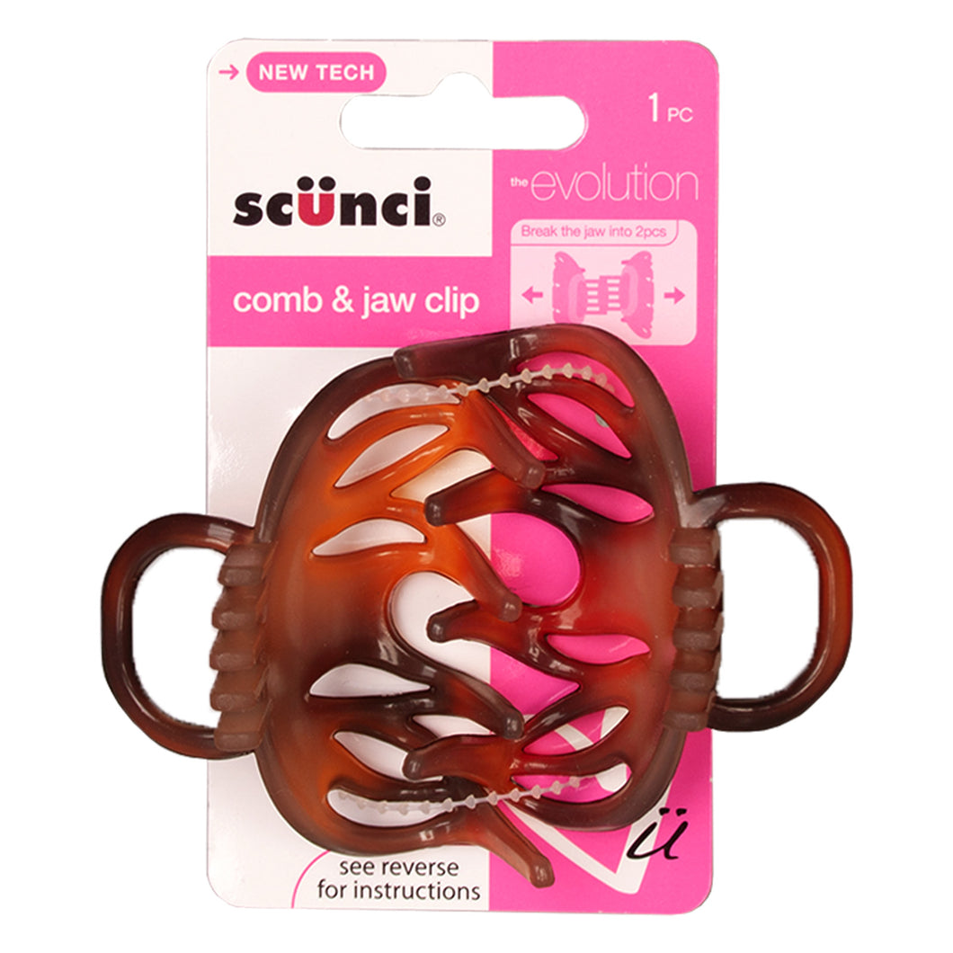 Scunci Comb And Jaw Hair Clip