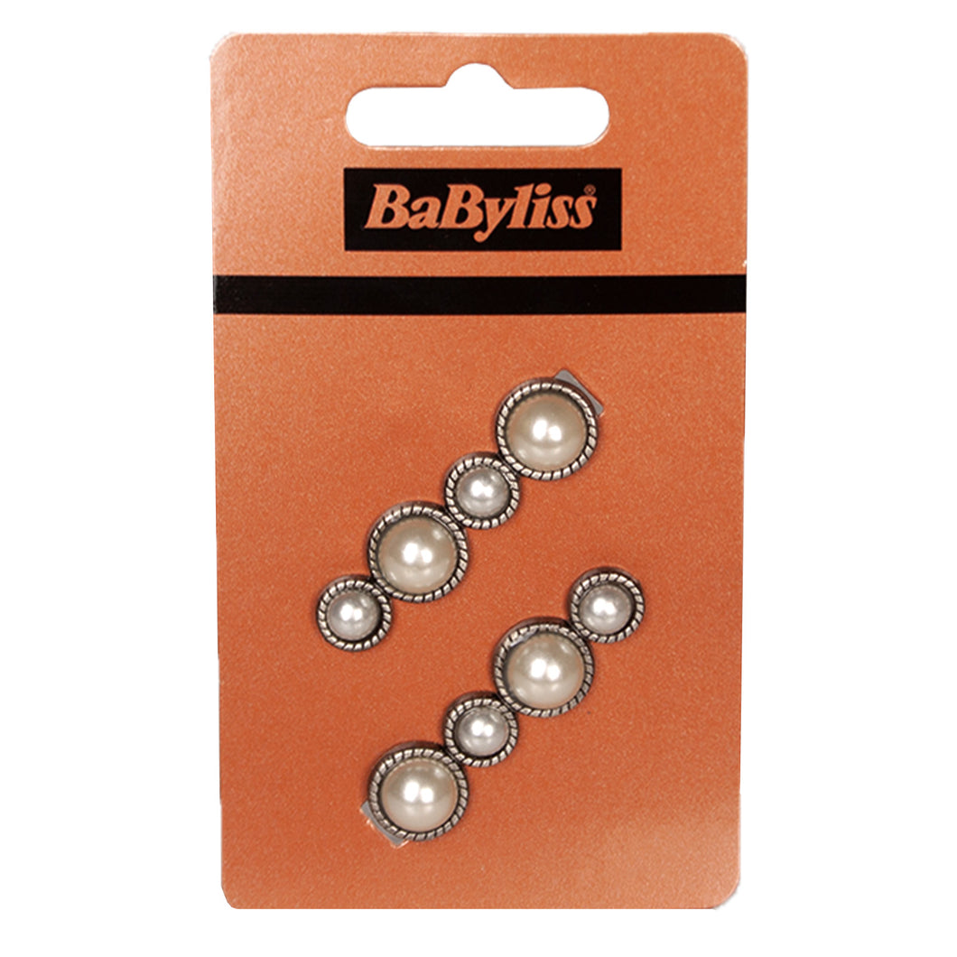 Babyliss Antique Pearls Hair Clips 2 Pack