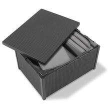 Load image into Gallery viewer, Keter Graphite Arica Outdoor Storage Table
