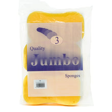 Load image into Gallery viewer, Quality Jumbo Car Sponges 3 Pack

