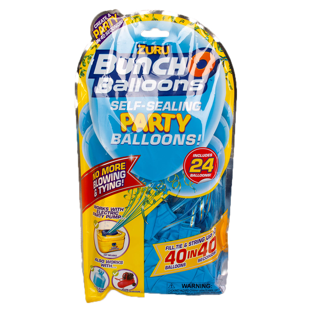 Bunch-O-Balloons Self-sealing Party Balloons 24 Pack - Blue