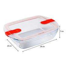 Load image into Gallery viewer, Ôcuisine Cook &amp; Heat Rectangle Dish 2.5L
