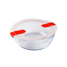Load image into Gallery viewer, Ôcuisine Cook &amp; Heat Round Dish 2.5L