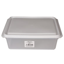 Load image into Gallery viewer, Wham Clear/White Rectangular Food Box 3L
