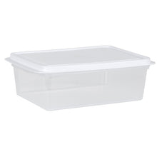 Load image into Gallery viewer, Wham Clear/White Rectangular Food Box 3L
