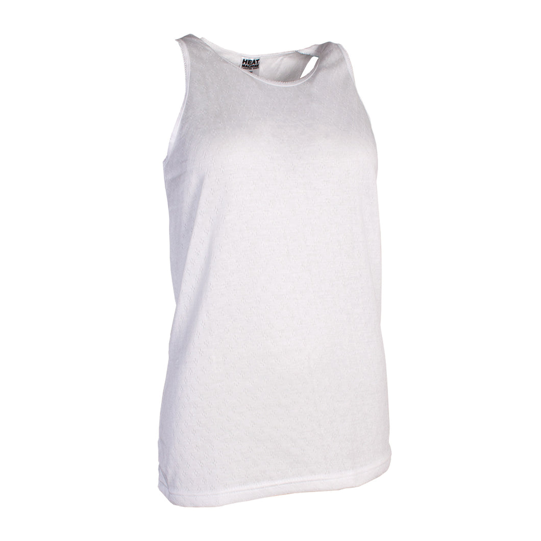 Heat Machine Women's Thermal Vest - White