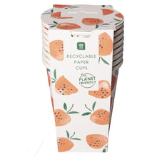 Load image into Gallery viewer, Strawberry Field Recyclable Paper Cups 8pk
