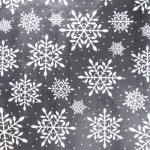 Load image into Gallery viewer, Christmas Metallic Foil Snowflake Wrapping Paper 3 Metres
