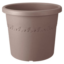 Load image into Gallery viewer, Elho Algarve Taupe Cilindro Flower Pot
