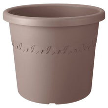 Load image into Gallery viewer, Elho Algarve Taupe Cilindro Flower Pot
