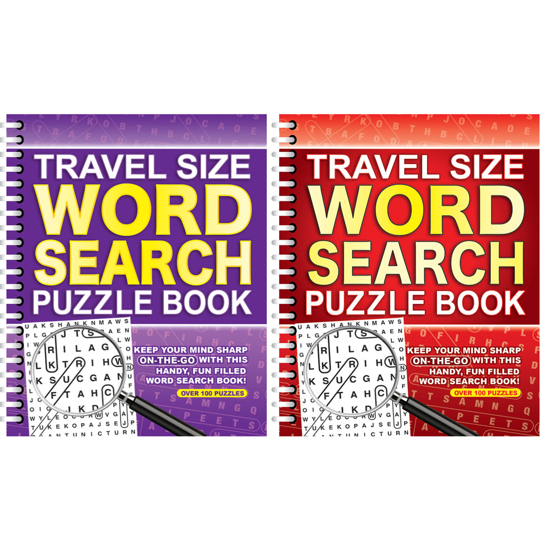 Travel Size Word Search Assorted