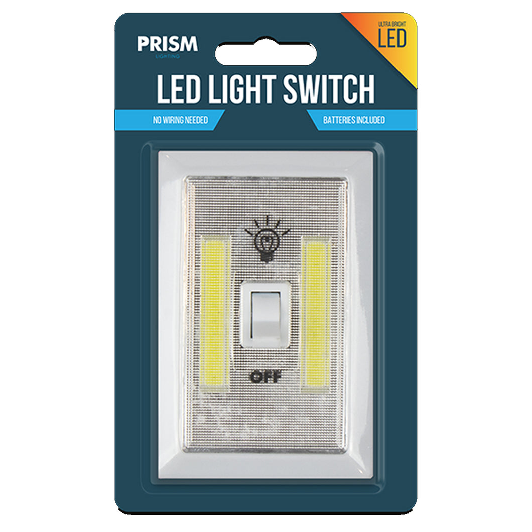 Prism LED Light Switch With Batteries