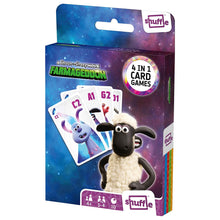 Load image into Gallery viewer, Shuffle Shaun The Sheep Farmageddon 4 In 1 Card Games
