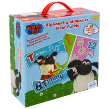 Load image into Gallery viewer, Timmy Time Alphabet &amp; Numbers Floor Puzzle
