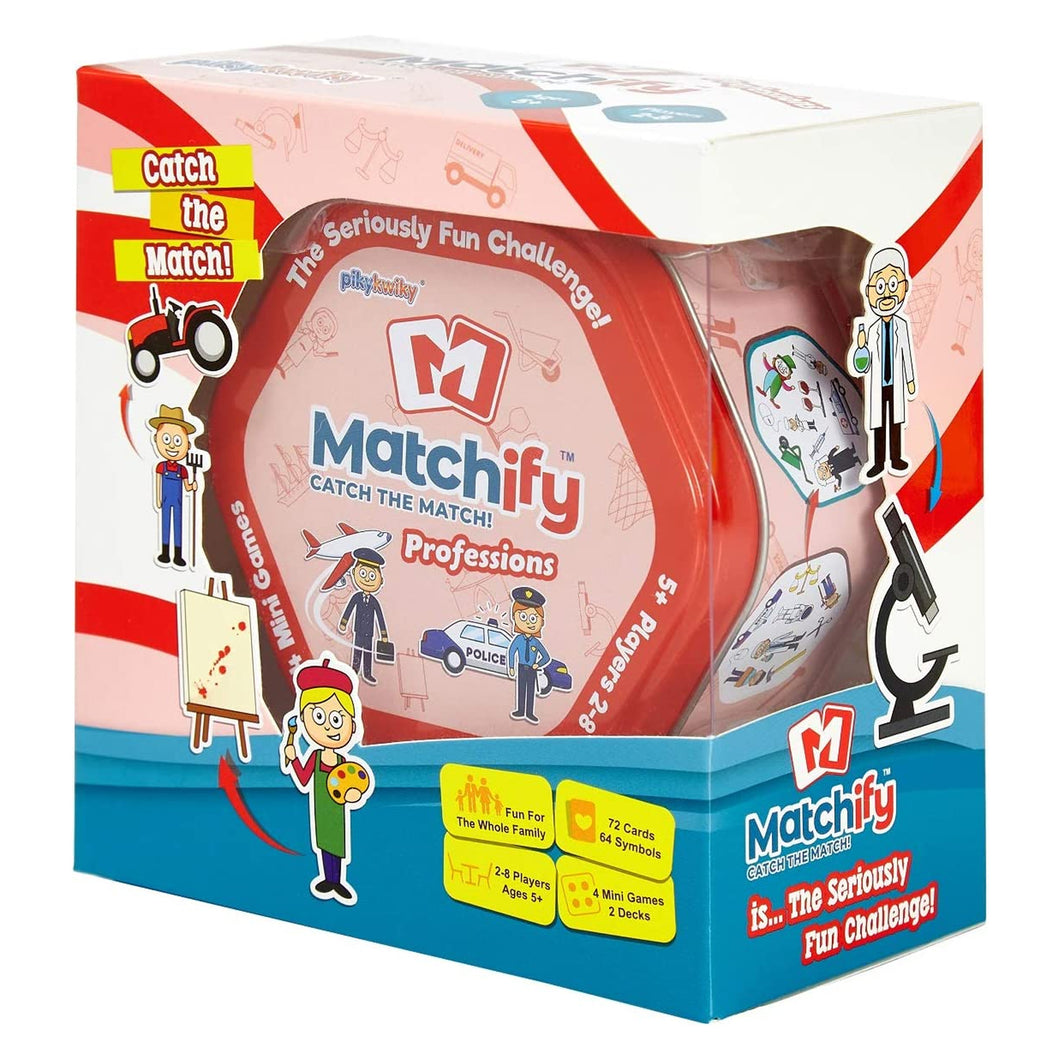 Matchify Catch The Match Professions Card Game