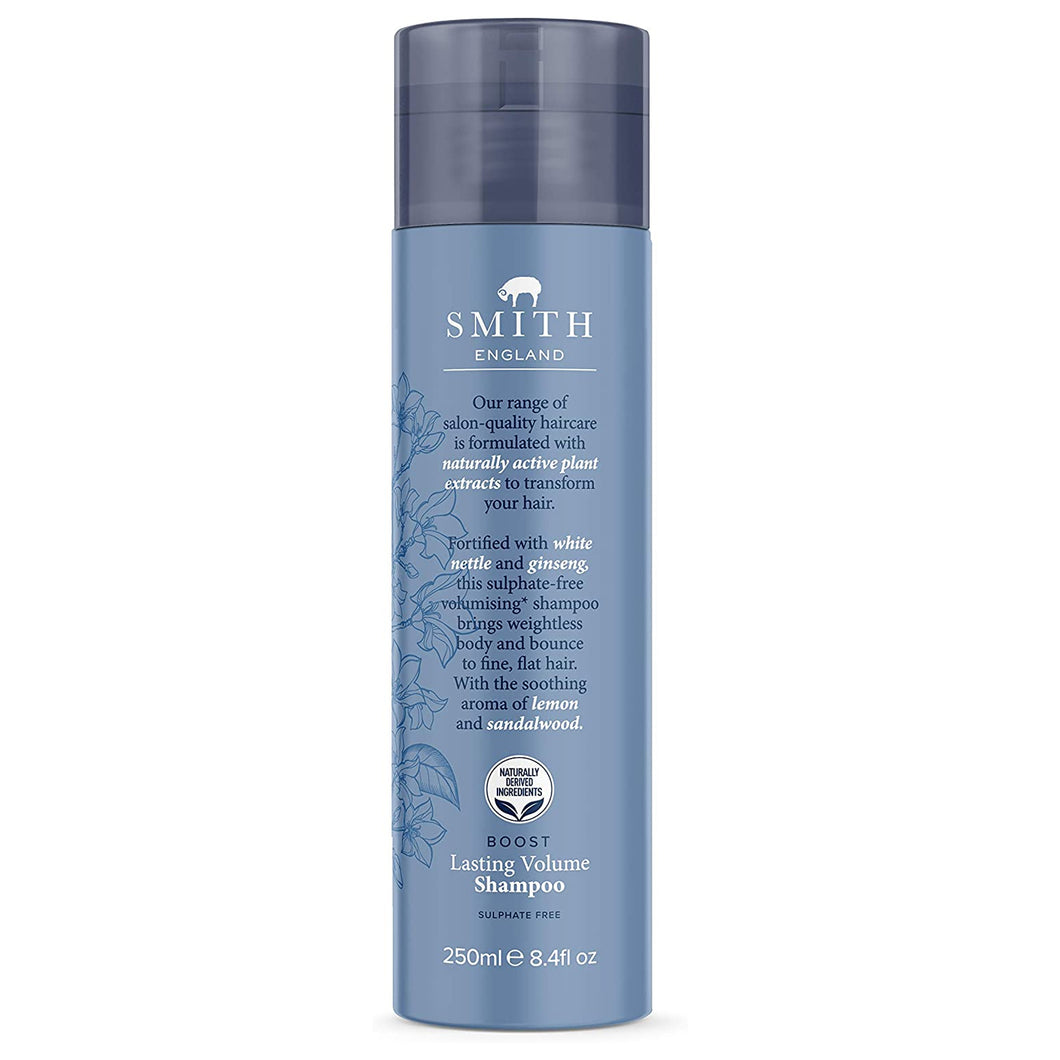 Smith England Boost Lasting Volume Hair Shampoo 250ml