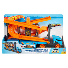 Load image into Gallery viewer, Hot Wheels City Lift &amp; Launch Hauler Vehicle