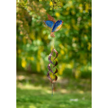 Load image into Gallery viewer, Creekwood Bluebird Wind Chime
