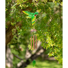 Load image into Gallery viewer, Creekwood Hummingbird Wind Chime
