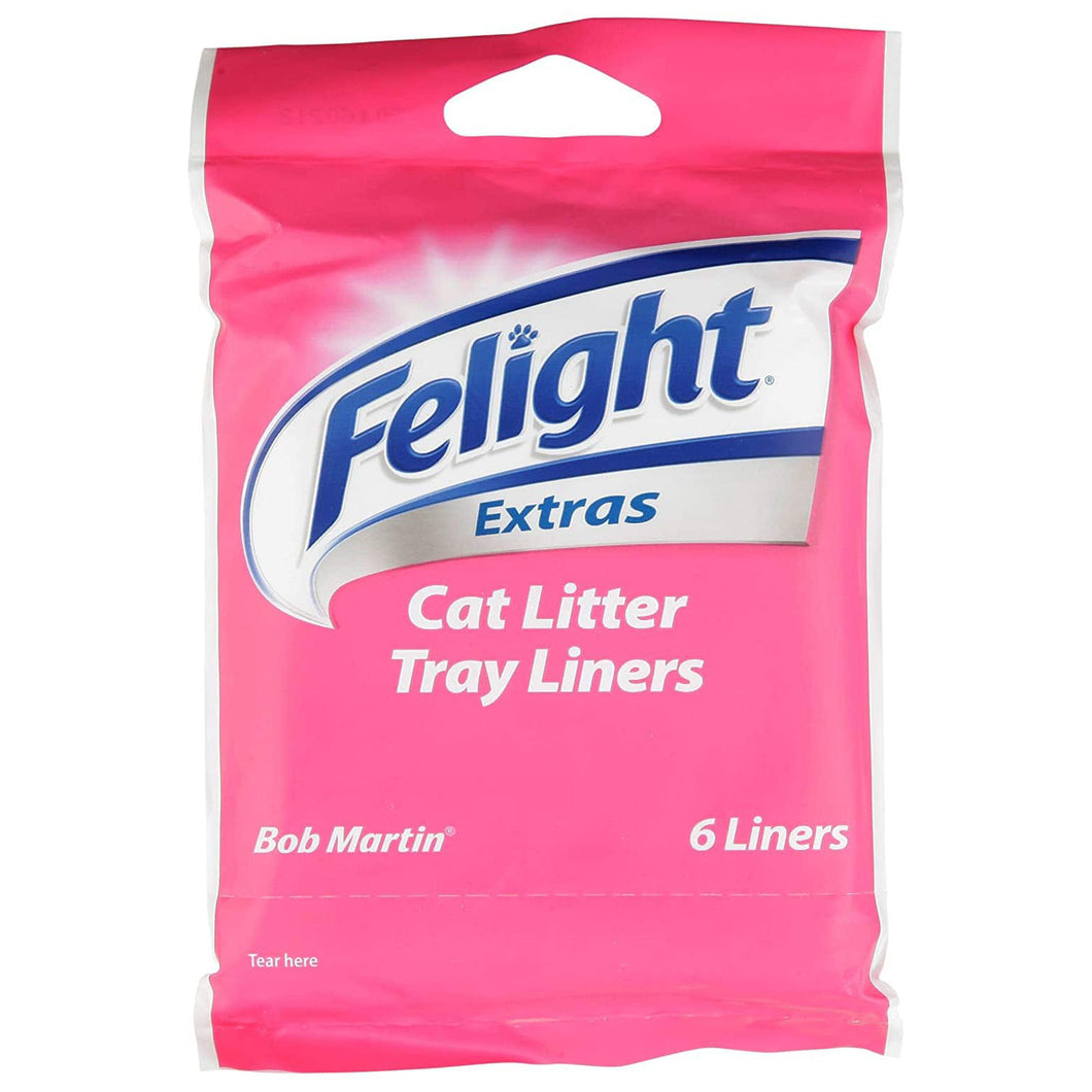 Felight Cat Litter Tray Liners 6 Pack