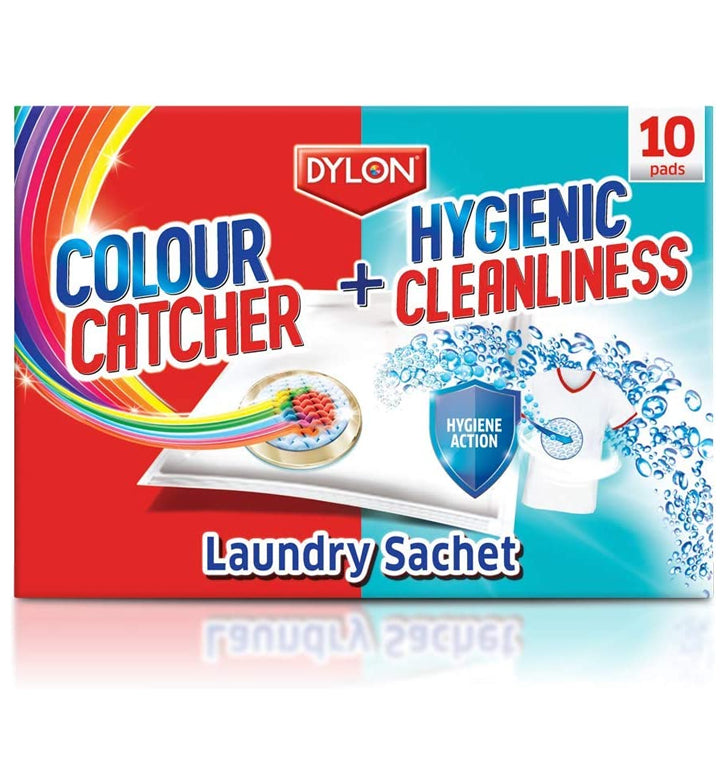 Dylon Colour Catcher + Hygienic Cleanliness 2 in 1 Pads 10pk