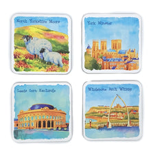 Load image into Gallery viewer, Yorkshire Set Of 4 Coasters
