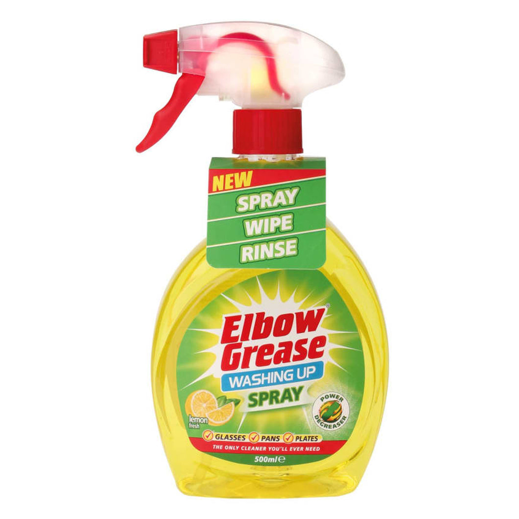 Elbow Grease Lemon Washing Up Spray 500ml