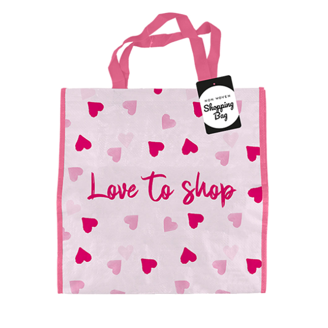 Love To Shop Reusable Shopping Bag
