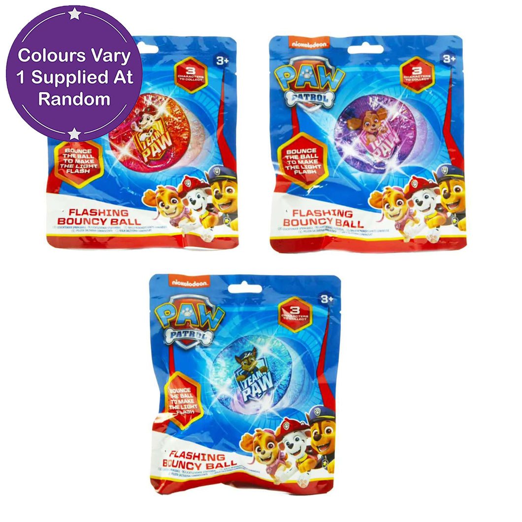 Paw Patrol LED Bouncy Balls Assorted