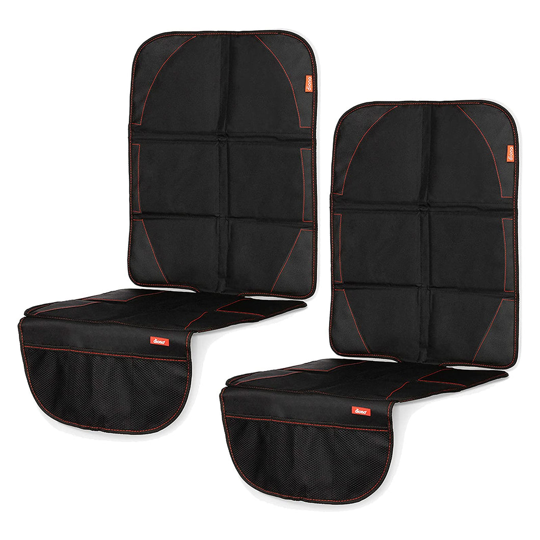 Diono Ultra Black Car Seat Protector Mat 2 Pack