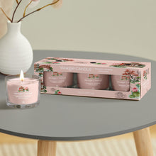 Load image into Gallery viewer, Yankee Candle Tranquil Garden Set of Three Filled Votives
