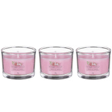 Load image into Gallery viewer, Yankee Candle Fresh Cut Roses Set Of Three Filled Votives
