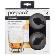 Load image into Gallery viewer, Prepara Ice Ball Molds 4 Pack
