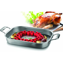 Load image into Gallery viewer, Prepara Silicone Red Roasting Rack
