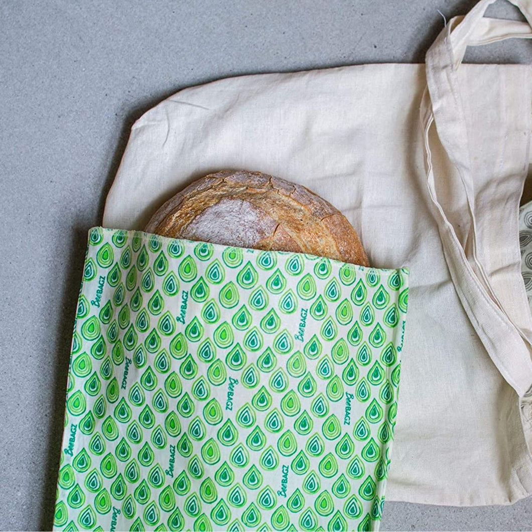 Bee Bagz Green Sandwich Pack Set Of 2