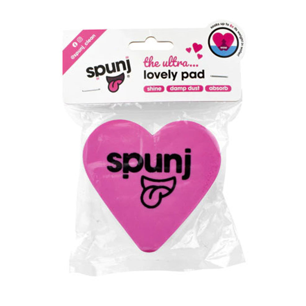 Spunj Heart Cleaning Pad