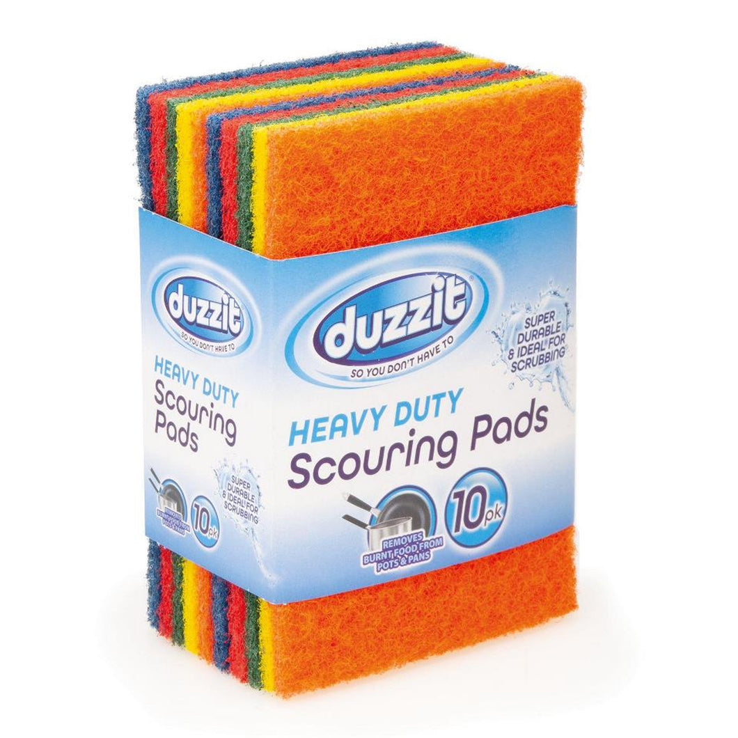 Duzzit Heavy Duty Scouring Pads 10 Pack