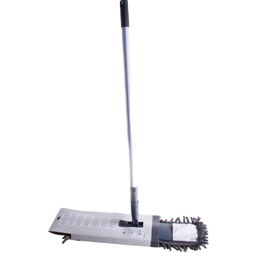 Urban Living Telescopic Microfibre Broom 118cm
