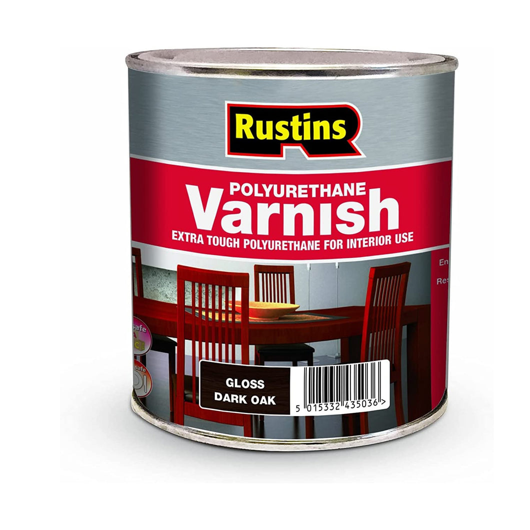 Rustins Polyurethane Varnish Gloss 500ml