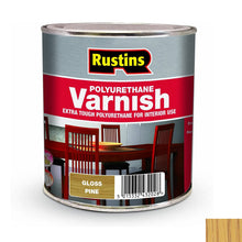 Load image into Gallery viewer, Rustins Polyurethane Varnish Gloss 250ml
