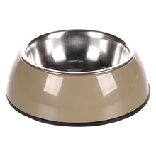 Load image into Gallery viewer, Flamingo Taupe Feeding &amp; Drinking Pet Bowl
