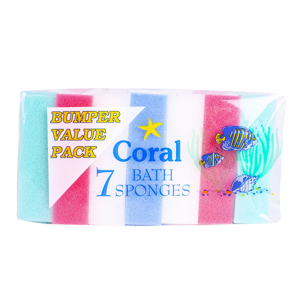 Coral Bath Sponges